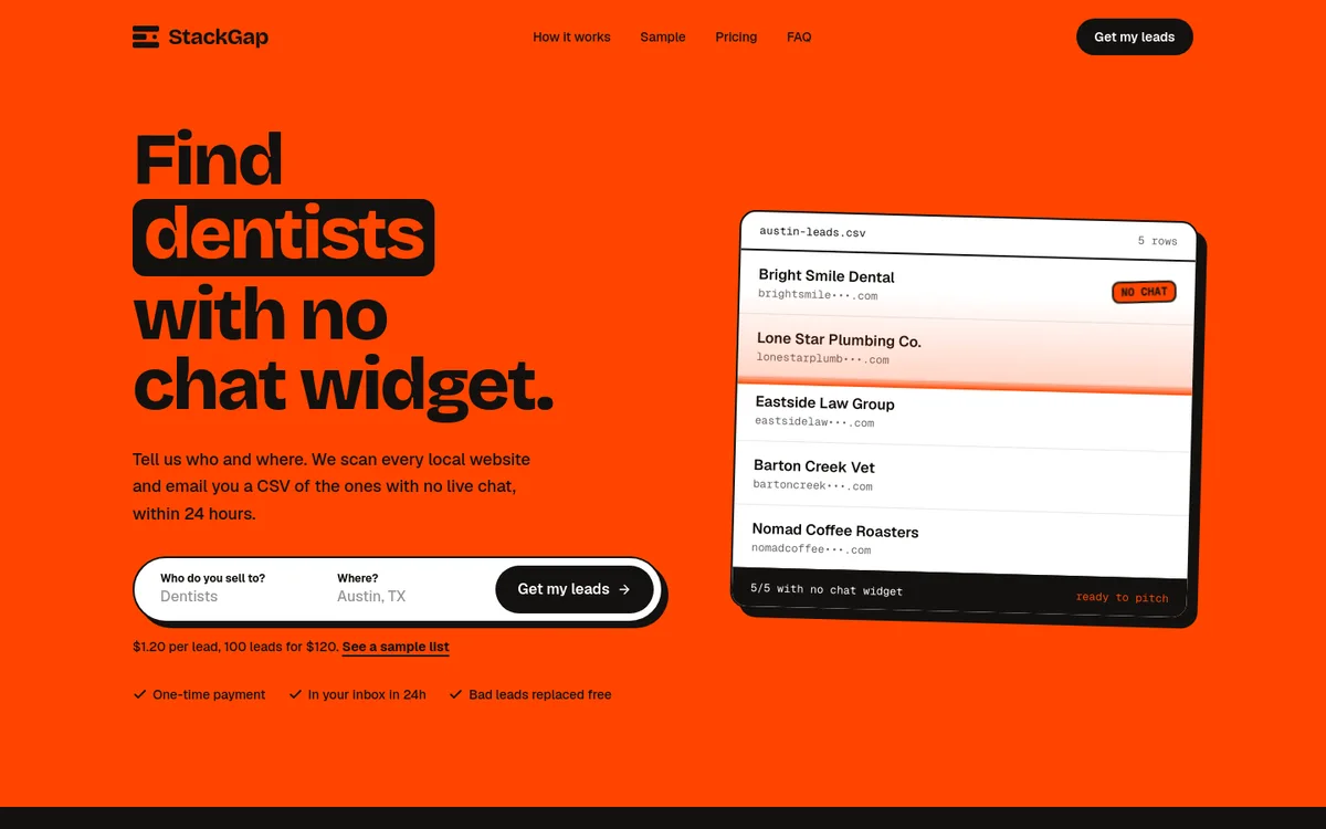 StackGap screenshot