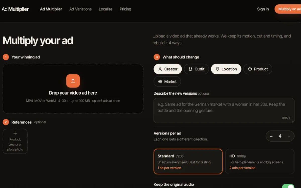 Ad Multiplier screenshot