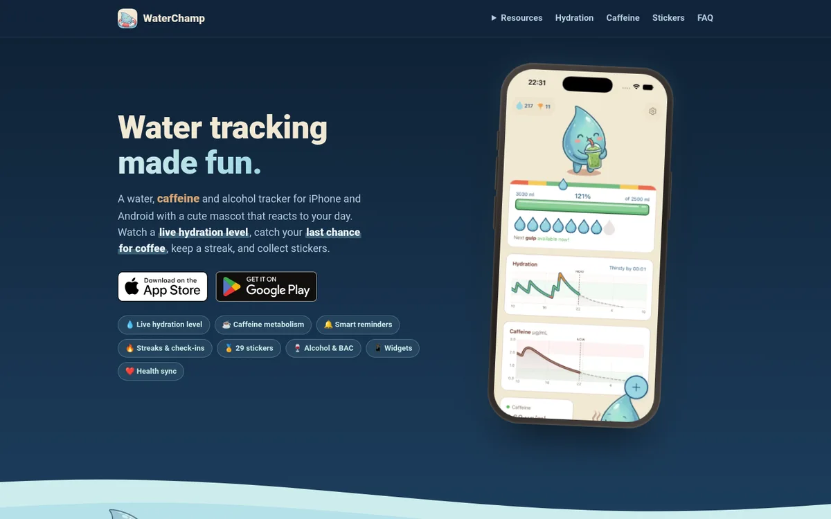 WaterChamp screenshot