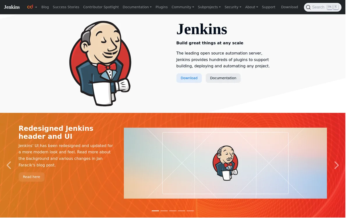 Jenkins screenshot