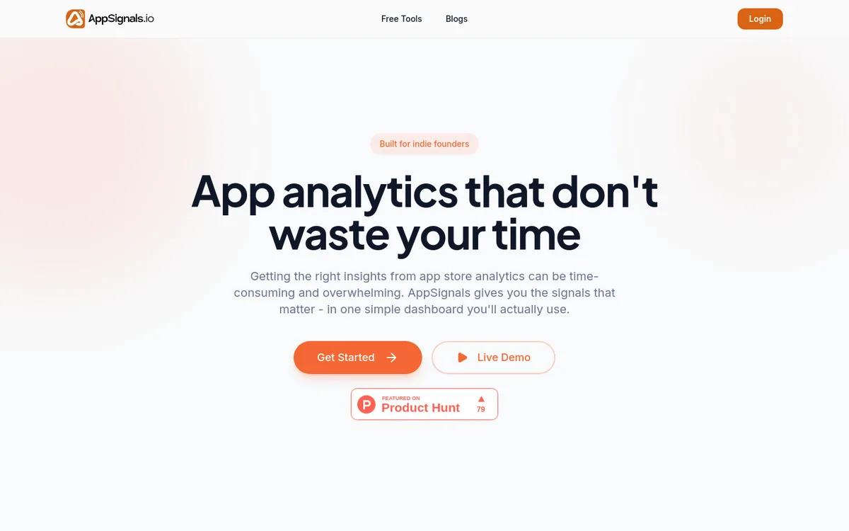 AppSignals screenshot