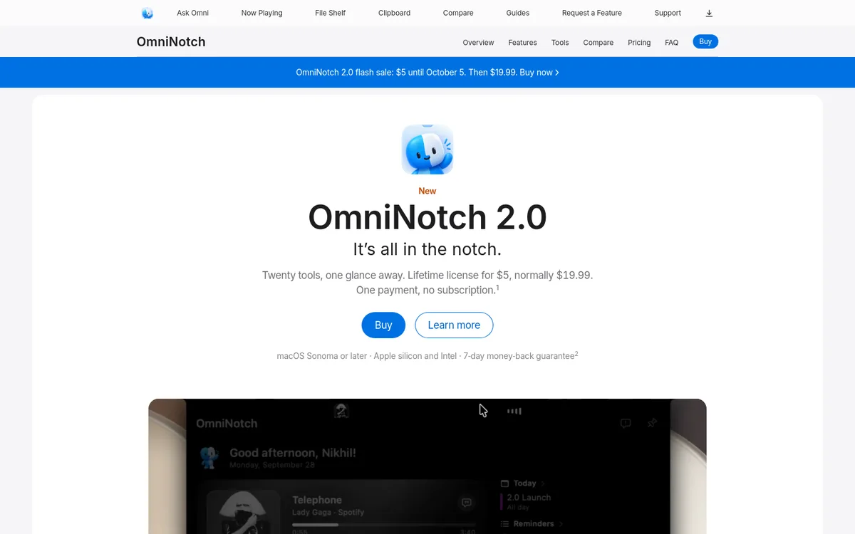 OmniNotch screenshot