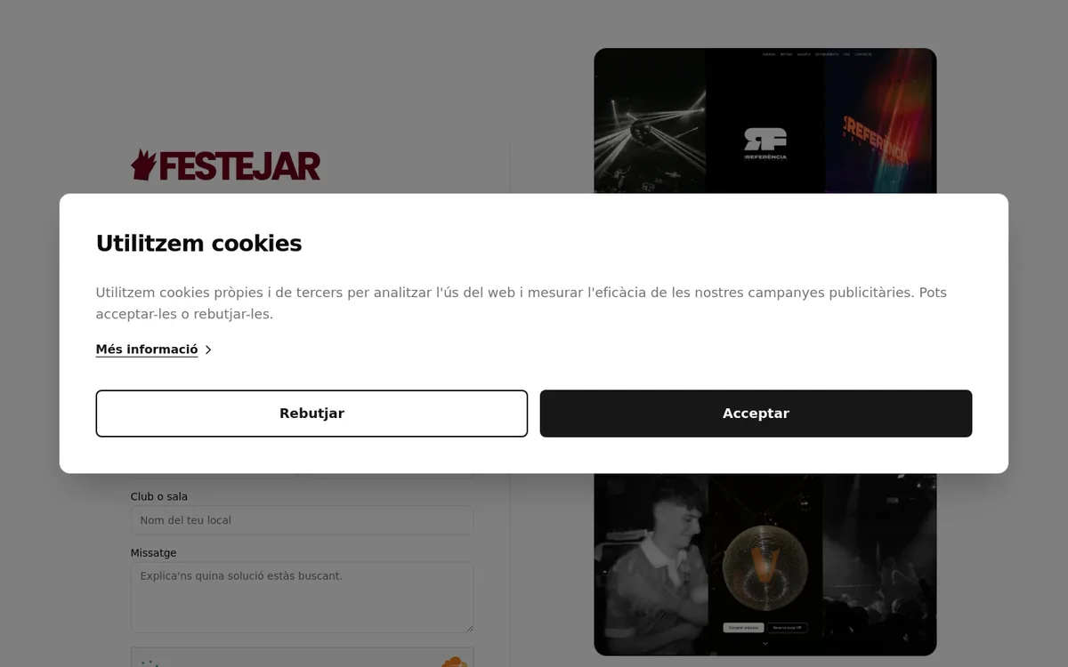 Festejar screenshot