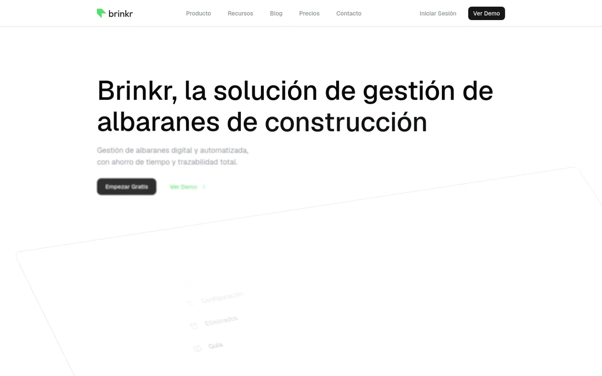 Brinkr screenshot