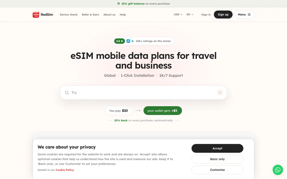 RedSim screenshot